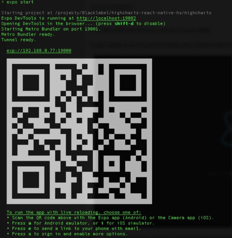 开源图表库Highcharts教程：使用Highcharts和React Native创建移动图表