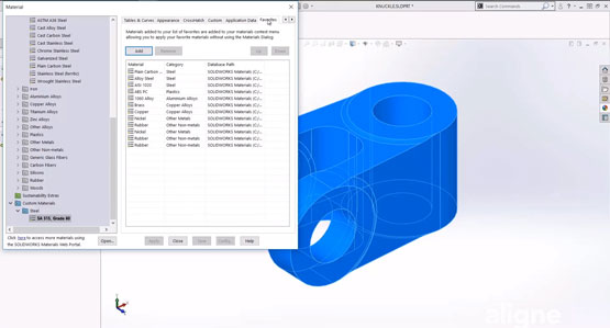 （三）SOLIDWORKS Simulation入门-分配材料