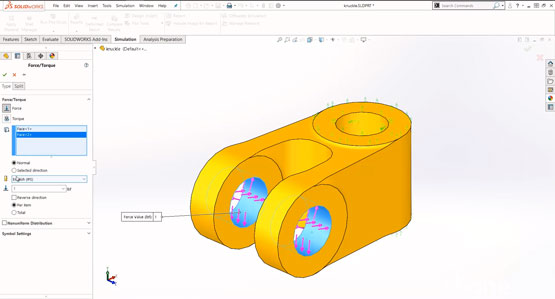 （四）SOLIDWORKS Simulation入门-夹具和荷载