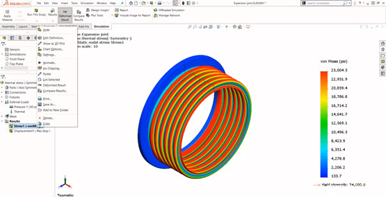 （四）SOLIDWORKS Simulation入门-夹具和荷载