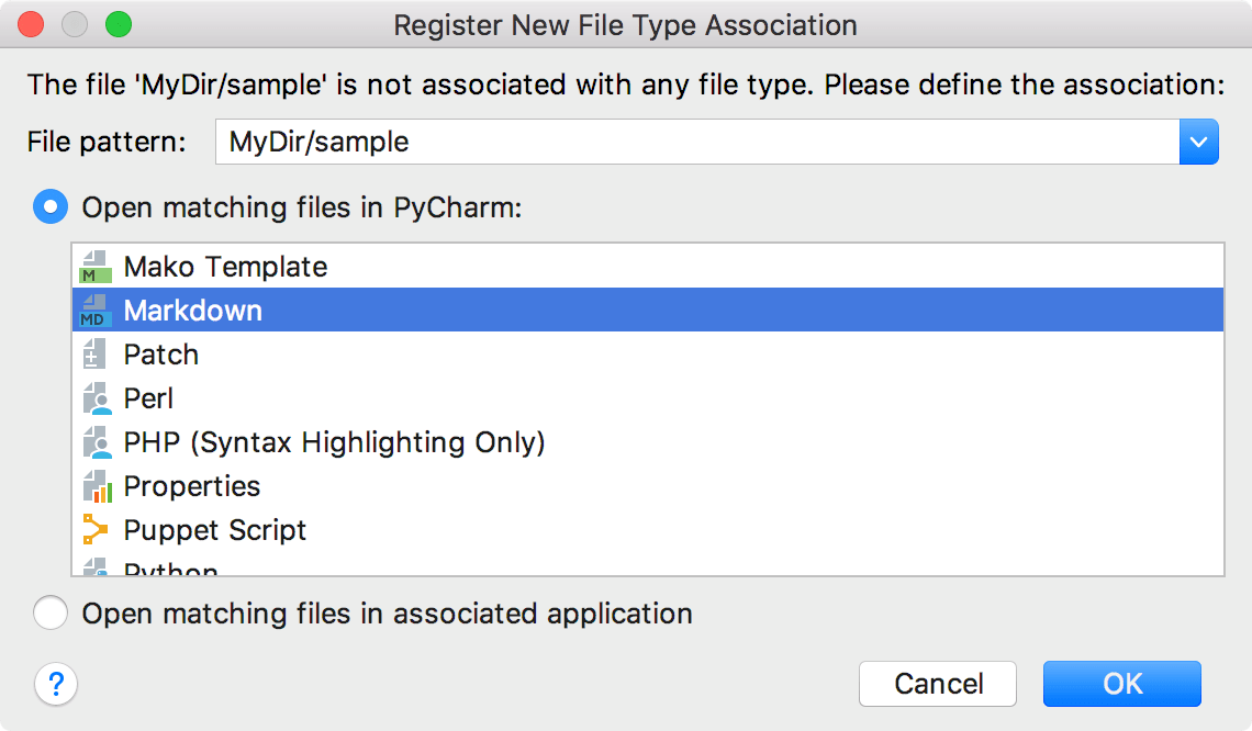 在PyCharm中配置项目（二十一）：创建空文件