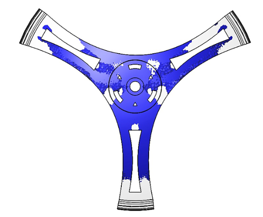 使用SOLIDWORKS线性静态分析虚拟测试跳跃式无人机零件