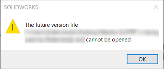 SOLIDWORKS不能向上兼容的解决办法