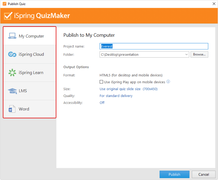 iSpring QuizMaker使用教程：如何创建序列问题