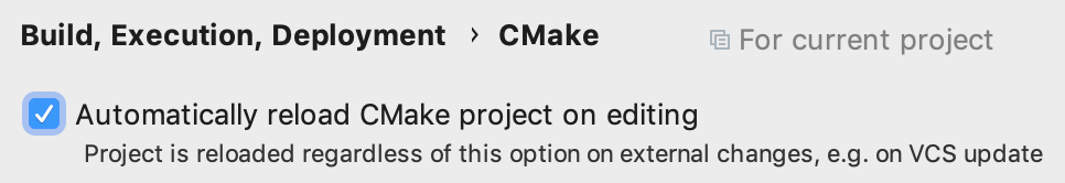 在Clion中配置项目（九）：加载/重新加载CMake