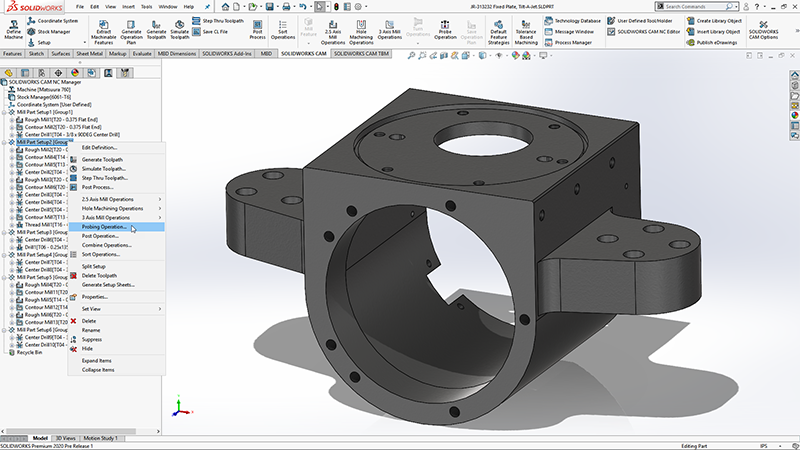 SOLIDWORKS CAM 2020的新增功能