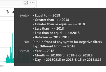 Power BI Desktop 2020年4月版发布，新增相对时间过滤器多项功能（中）
