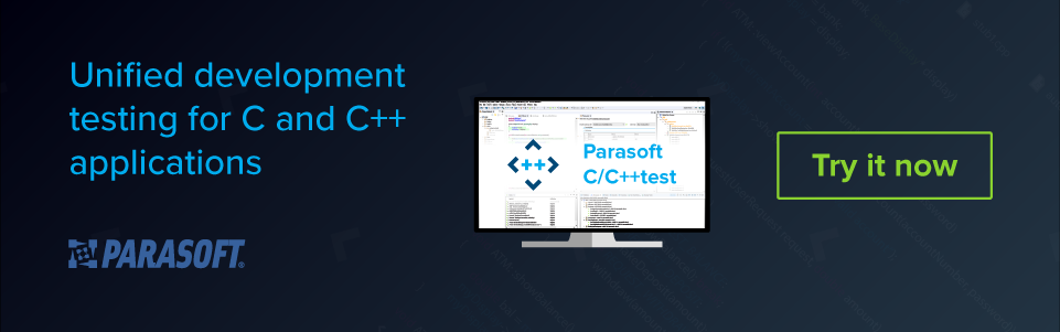 Parasoft C/C++test 2020.1更新发布，支持不断发展的开发环境
