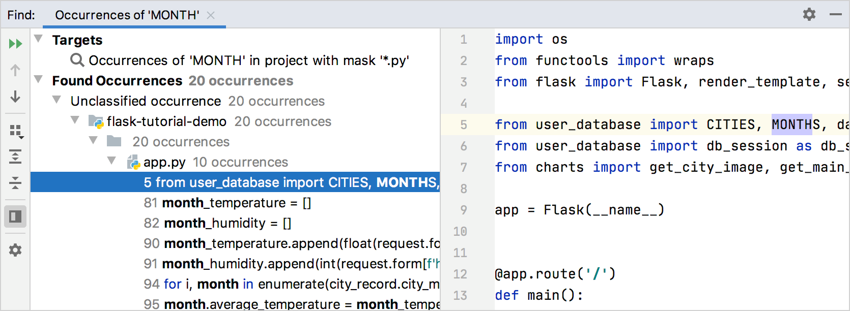 Java开发工具IntelliJ IDEA使用源代码系列教程（七）：搜索用法