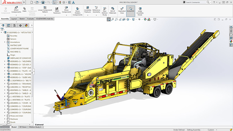 【案例】威猛（Vermeer）通过SOLIDWORKS加速大型机械开发