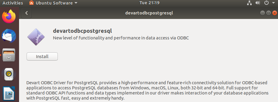 Devart数据库工具【教程】：在Linux（DEB / RPM）上安装和配置ODBC驱动程序