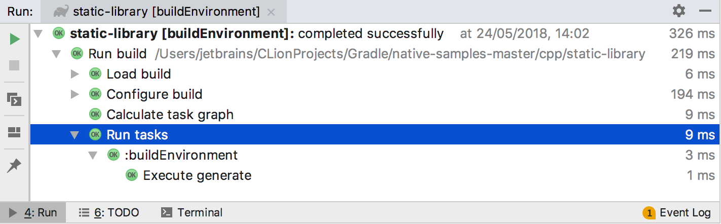 在Clion中配置项目（十四）：Gradle项目