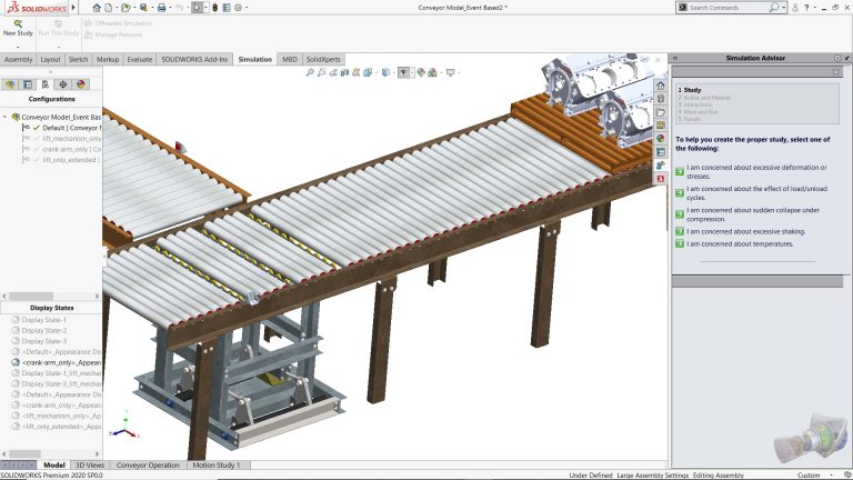 如何在SOLIDWORKS上进行仿真？