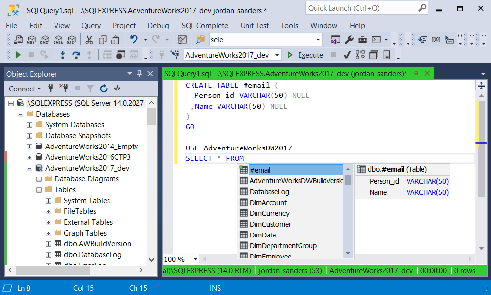dbForge SQL Complete 更新至v6.5，完全支持SQL Server 2019