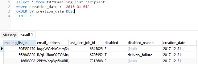 Navicat使用教程：使用SQL限制关键字