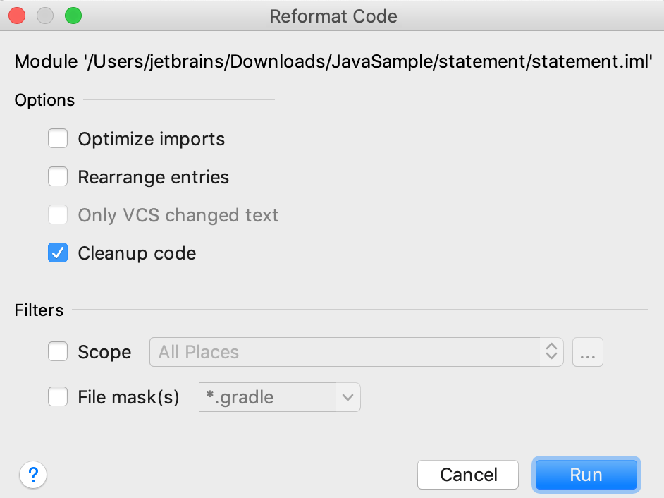 Java开发工具IntelliJ IDEA使用源代码系列教程（十三）：重新格式化和重新排列代码