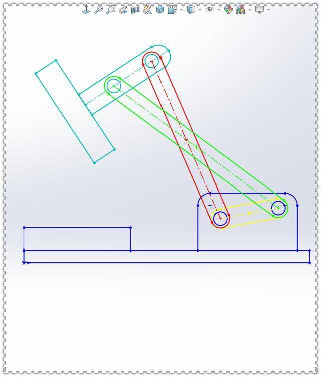 如何给SolidWorks草图块添加不同颜色
