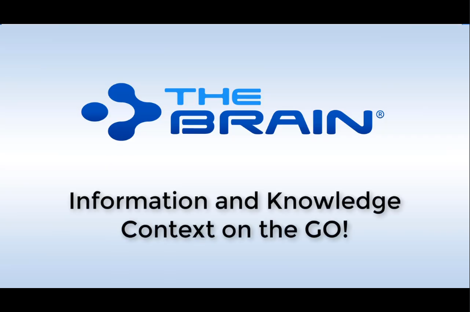 随时随地记录信息！看专家如何巧妙使用TheBrain获取更多知识信息