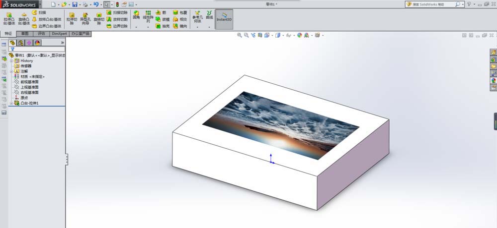 SOLIDWORKS模型何如插入图片?模型贴图教程
