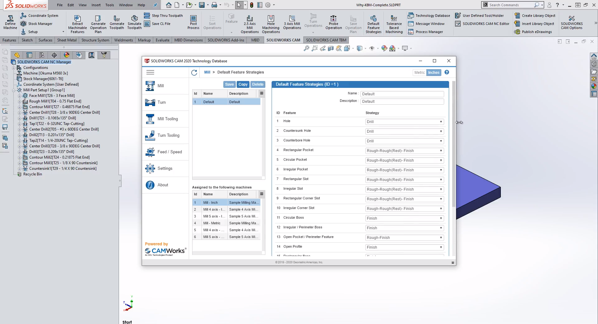 如何在SOLIDWORKS CAM中使用基于规则的加工