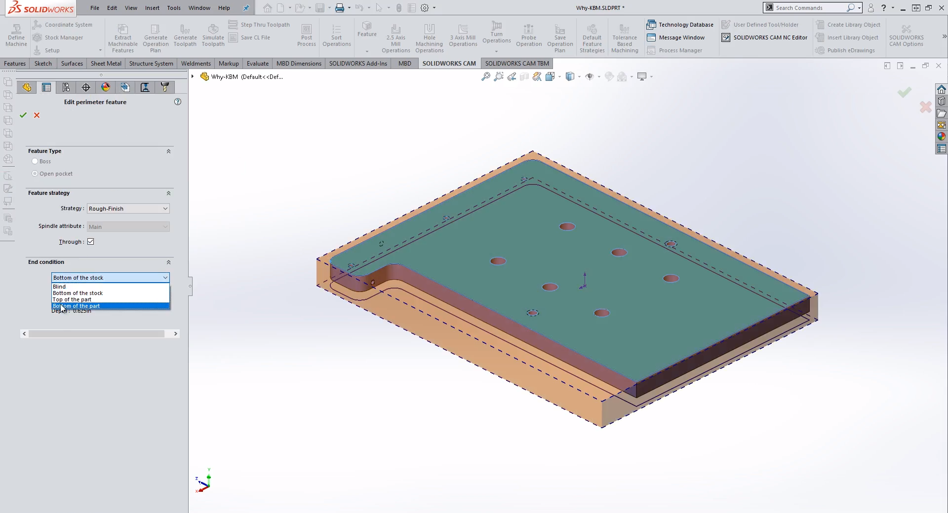 如何在SOLIDWORKS CAM中使用基于规则的加工