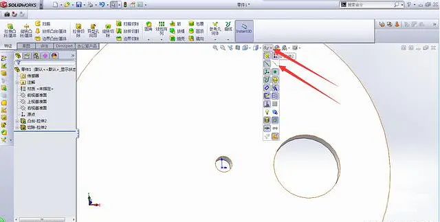 SOLIDWORKS中圆周阵列如何操作