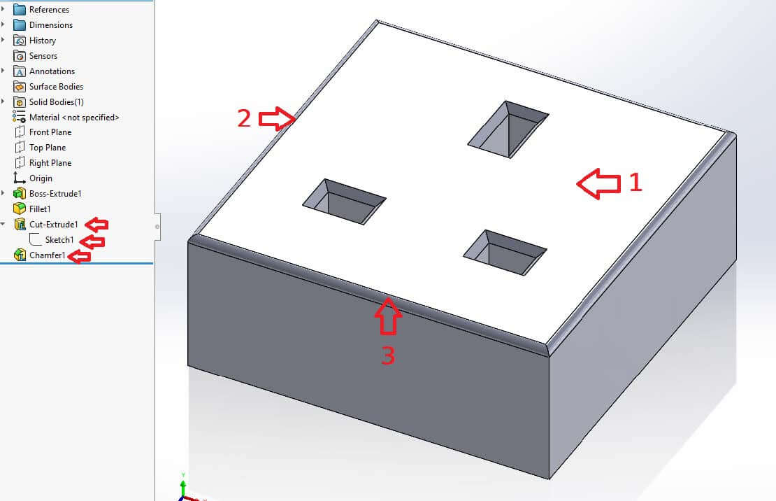 如何在SOLIDWORKS中创建库特征？