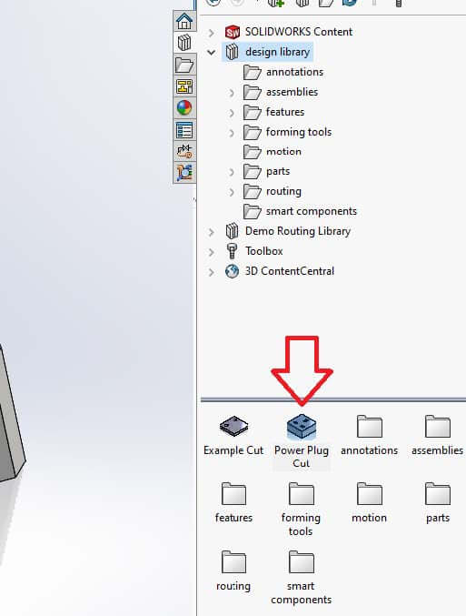如何在SOLIDWORKS中创建库特征？