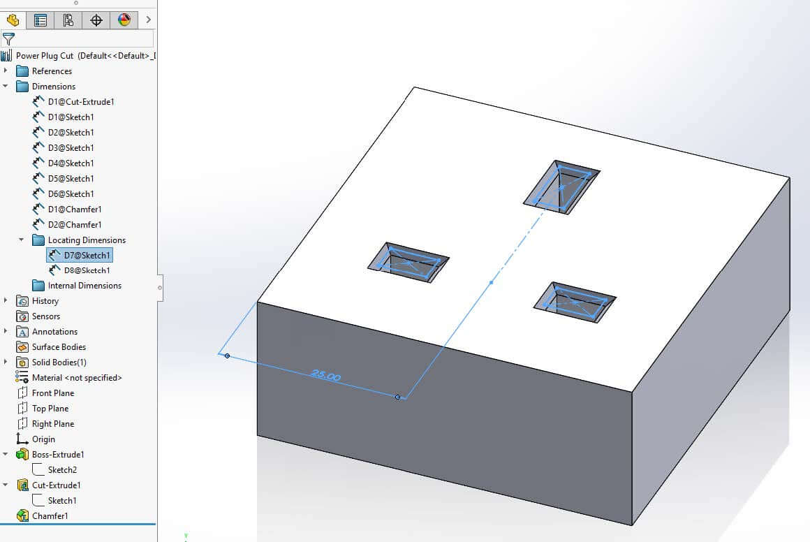 如何在SOLIDWORKS中创建库特征？