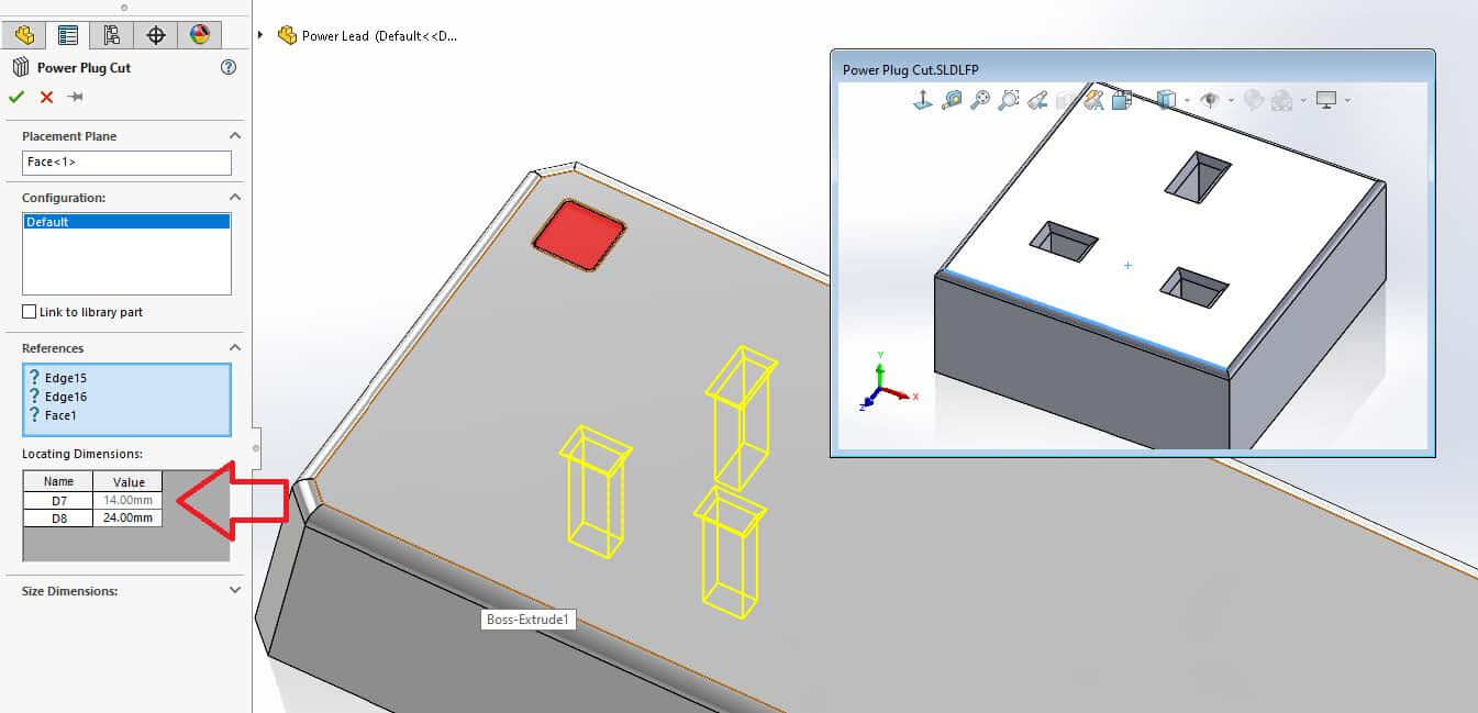 如何在SOLIDWORKS中创建库特征？