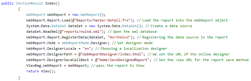 开源报表FastReport Open Source基础教程：如何在.NET Core MVC中使用