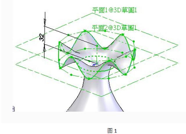 SOLIDWORKS功能之—曲面上的等距