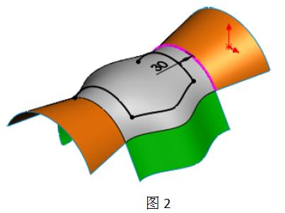 SOLIDWORKS功能之—曲面上的等距