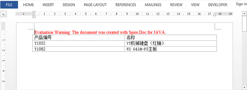 Word管理控件Spire.Doc for Java使用指南：让Word表格的列宽自适应内容