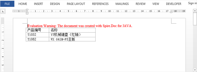 Word管理控件Spire.Doc for Java使用指南：让Word表格的列宽自适应内容