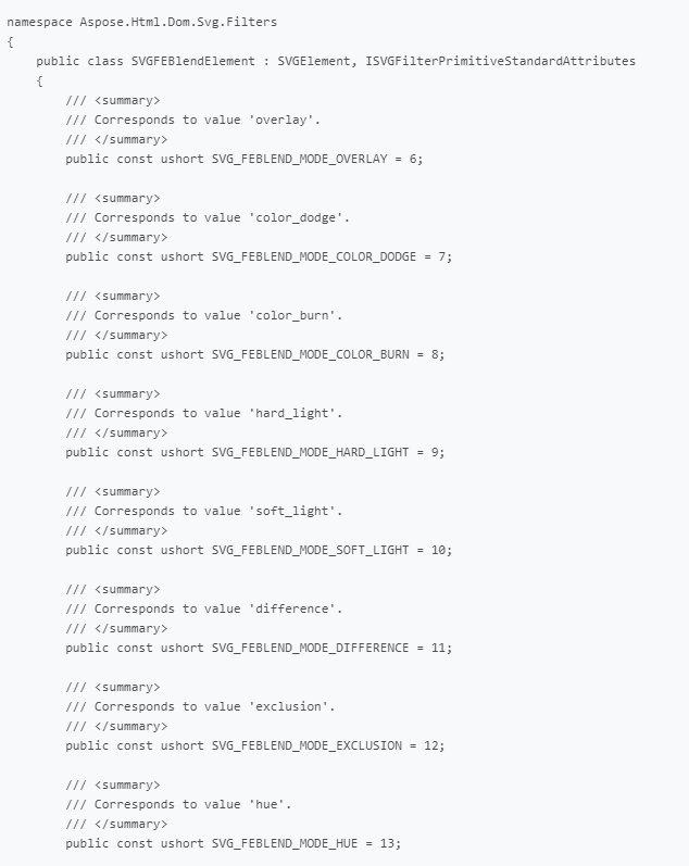 优化SVG元素和表格呈现！HTML文档处理API-Aspose.Html v20.8上线！