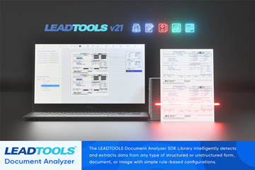 LEADTOOLS资讯：使用文档分析器SDK改善UX和工作流程