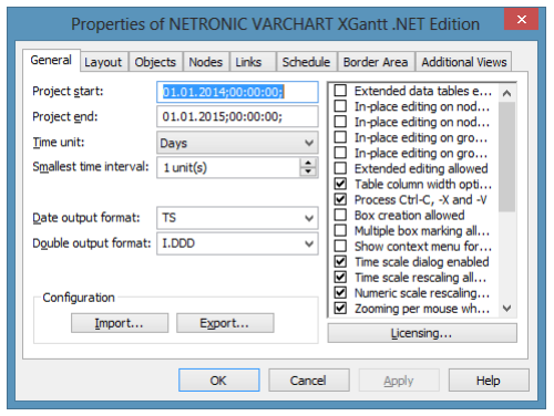 VARCHART XGantt v5.2用户手册：为活动和链接提供数据