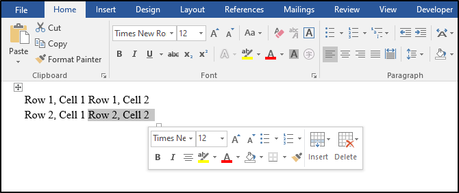 Word开发工具Aspose.Words功能推荐：使用C ++在Word文档中插入表格