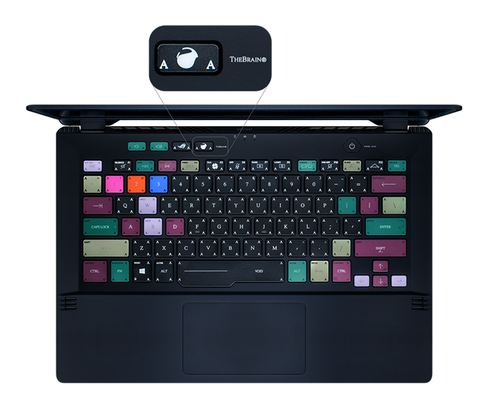 TheBrain集成到全球功能最强大的游戏笔记本电脑ASUS ROG G14-ACRNM中