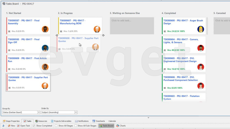 SOLIDWORKS Manage 2021任务板