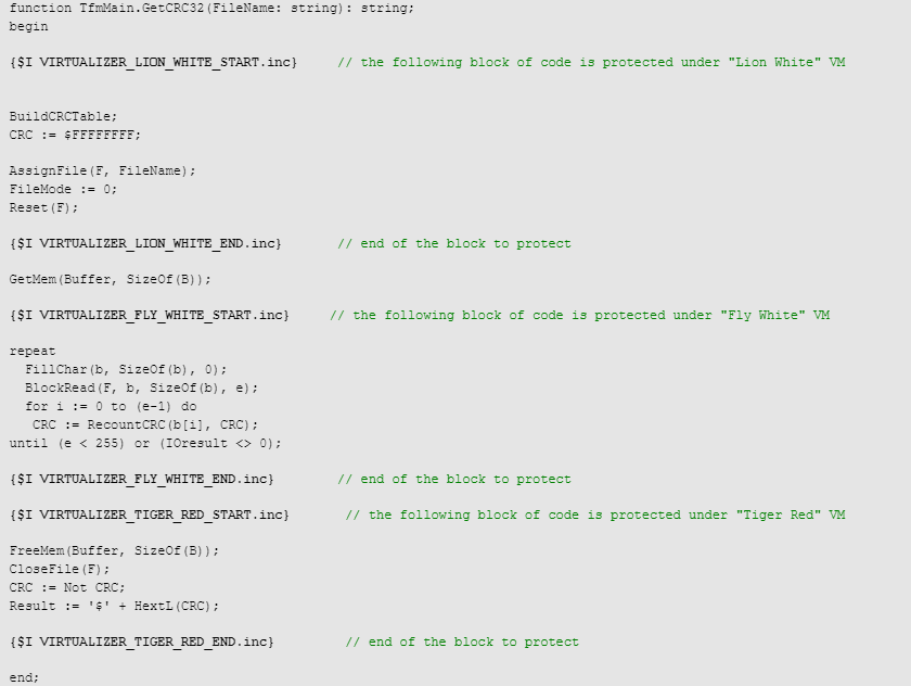 代码混淆系统Code Virtualizer操作详解：在EXE / DLL中插入保护宏