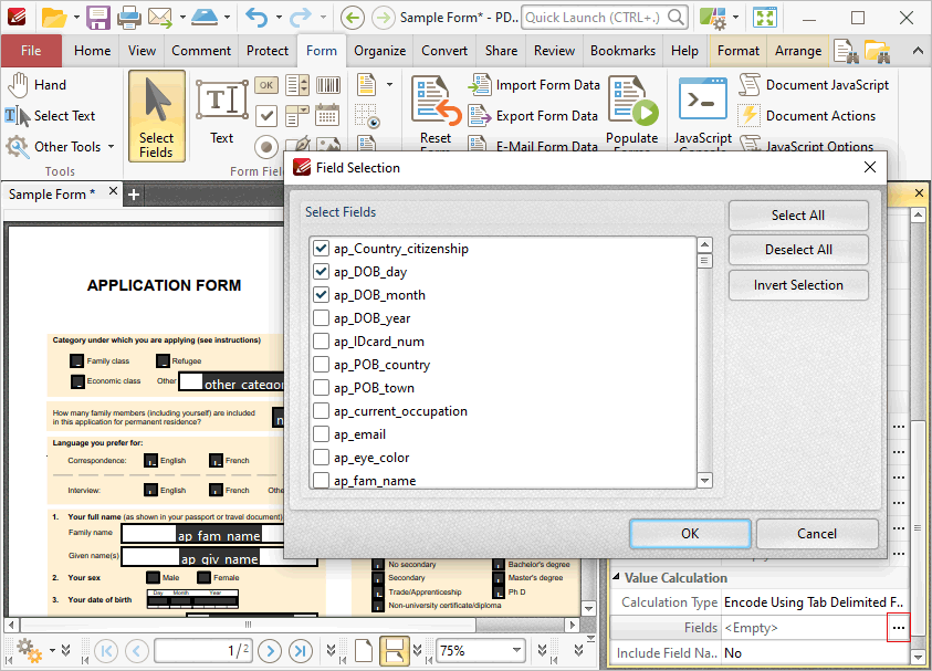 PDF-XChange Editor使用教程：如何用信息填充条形码 ？