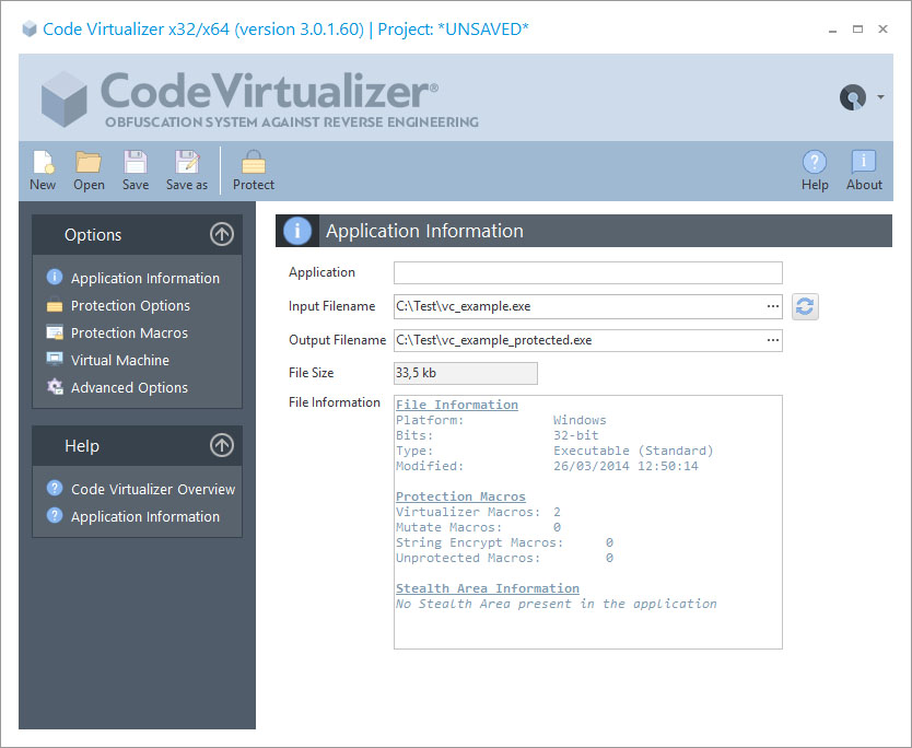代码混淆系统Code Virtualizer虚拟机设置详解