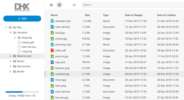 JavaScript小部件DHTMLX帮你构建功能丰富、交互式的Web界面 