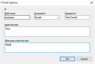 TX Text Control系列教程—Windows Forms：条件字段和嵌套重复块