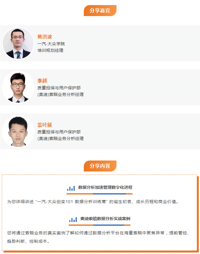 Tableau线上直播 | 一汽-大众创变101·数据分析赋能最佳实践