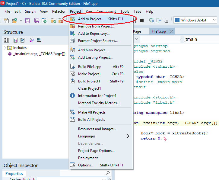 Excel文件管理工具LibXL安装教程：在C ++ Builder中设置LibXL