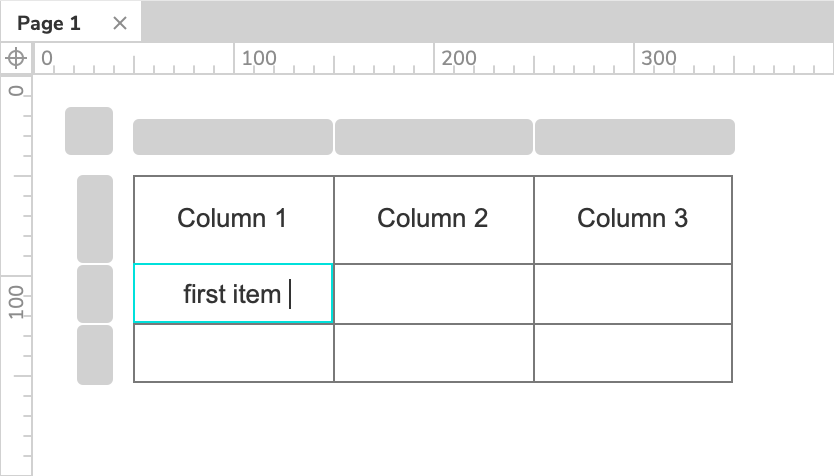 原型设计工具Axure RP参考（二十一）：表格小部件