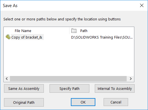 如何在SOLIDWORKS中使用虚拟组件复制一个零件？